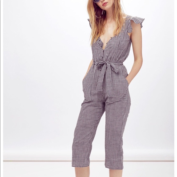 For Love And Lemons Pants - |•For love & lemons•| ‘Sunny’ Gingham Romper